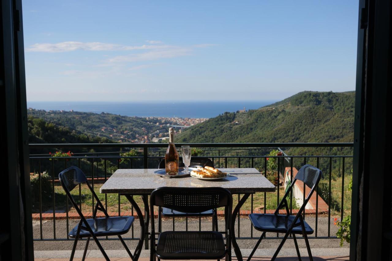 La Casa Col Portico Appartement Leivi Buitenkant foto