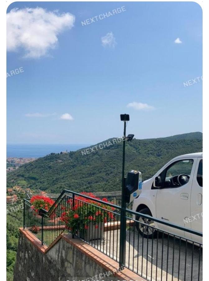 La Casa Col Portico Appartement Leivi Buitenkant foto